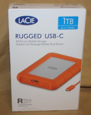 LACIE 1TB RUGGED USB-C ALL TERRAIN MOBILE STORAGE - NEW picture
