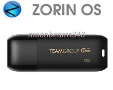 Zorin OS 17.1 CORE 64 Bt On a FAST 32 Gb Usb Drive Linux Bootable Live / Install picture