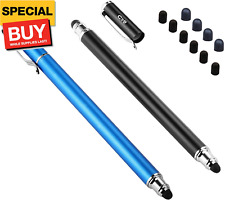 (2 Pcs)[0.18-Inch Fine Tip ] Stylus Touch Screen Pens 5.5