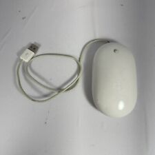 Genuine Apple A1152 USB Wired Mighty Mouse Optical Mouse White EMC 2058 for iMac picture
