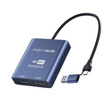 Acasis Dual HDMI Adapter for Apple M1 M2 M3 Chip 4K 60Hz Dual Display Adapter picture