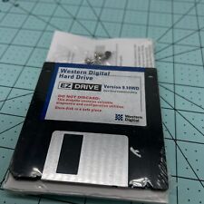 NOS Western Digital EIDE Hard Drive Installation Utility Floppy & Manual Version picture