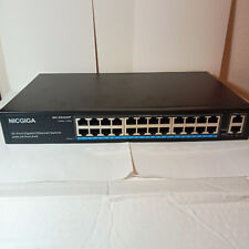 NICGIGA NIC-GS2420P 26 PORT GIGABIT ETHERNET SWITCH WITH 24 PORT POE picture
