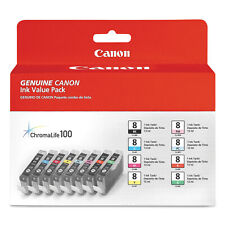 Canon 0620B015 (CLI-8) ChromaLife100+ Ink Assorted 8/PK picture