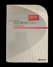 Microsoft SQL Server 2008 R2 Workgroup 5 CAL - Factory Sealed - A5K-02817 picture