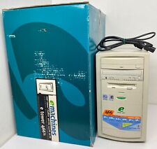 Vintage eMachines eTower 466is Celeron 466MHz 4.3GB 32MB Retro Gaming CPU READ picture