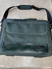 Vintage Targus Green Padded Laptop Bag Case 16” Wide x 12
