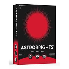 Astrobrights Premium Color Paper, 8-1/2 x 11 Inches, Re-Entry Red, 500 Sheets picture