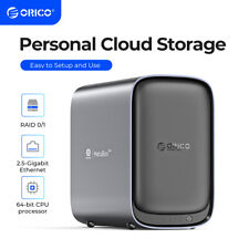ORICO 2/5 Bay NAS Server Quad Core Personal Private Cloud (Diskless) MetaBox Pro picture