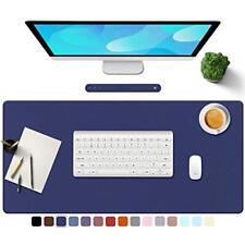 TOWWI PU Leather Desk Pad with Suede Base Multi-Color Non-Slip Mouse Pad 36” ... picture