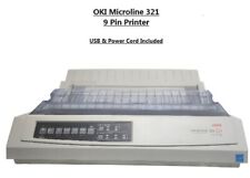 OKI Microline 321 Turbo Dot Matrix Impact Printer (62411701) picture