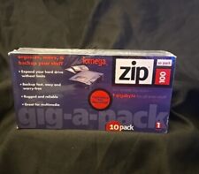 BRAND NEW Iomega 10 Pack of 100MB Mac Formatted Zip Disks SEALED like Gig-A-Pack picture