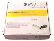 Star Tech.com 1 Port PCI Express 10/100 Ethernet Network Card PEX 1000S in Box picture