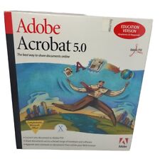 Adobe Acrobat 5.0 Education Version Full Version for MACINTOSH Sealed picture