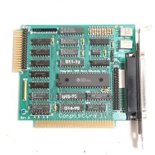 CompatiCard I PC XT AT 8-bit ISA Floppy Controller 1989 MicroSolutions picture