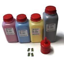 4 color TONER refill w chips for XEROX PHASER 6600 6600dn 6600n WORKCENTRE 6605 picture
