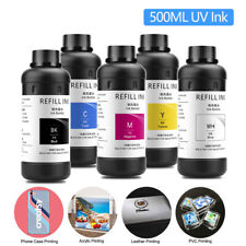 5x500ml LED UV Ink For Epson 1390 1400 1410 R280 /290/330 L800/805/1800 XP600 picture
