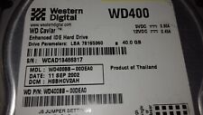 WESTERN DIGITAL WD400BB 40GB 7.2K 3.5