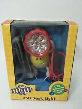 M&M’s Collectable USB Adjustable Computer Light/ Desk Light | Brand New | Gift picture