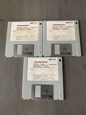 Junk Drawer Vintage 1991 Adobe Type Manager Floppy Disk Lot of 3 - For Windows picture