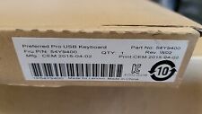 Lot of 11 New Lenovo 54Y9400 SK-8825 Preferred USB Wired Keyboards in open box picture