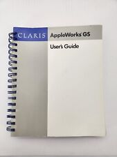 AppleWorks GS Manual CLARIS Apple Computer Rare User's Guide Vintage 1988 Manual picture