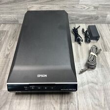 Epson Perfection V550 Scanner Photo Film Color 6400 DPI Black w/ Power Supply picture