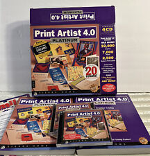 Sierra Home Print Artist Classic 4.0 Windows 95 & Mac CD-Rom So Many Graphics picture