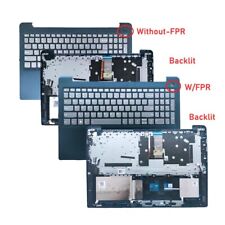 New For Lenovo IdeaPad 3-15ALC6 3-15ITL6 Palmrest Backlit Keyboard FPR Blue picture