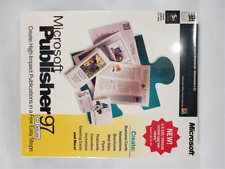 Microsoft Publisher 97 *Factory Sealed* Vintage PC Software picture