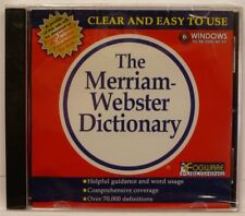 Software PC The Merriam Webster Dictionary NEW SEALED Jewel picture