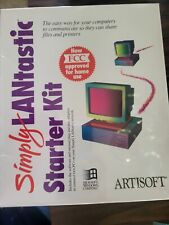 Simply LANtastic Starter Kit Artisoft New Sealed Connect 2 PC's  picture