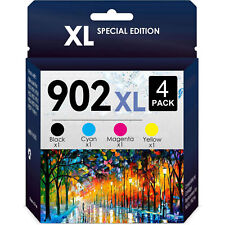 4 Pack 902XL 902 Ink Cartridge for HP Officejet Pro 6978 6960 6968 6970 6975 picture