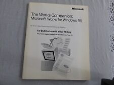 Book The Works Companion Microsoft Works for Windows 95 picture