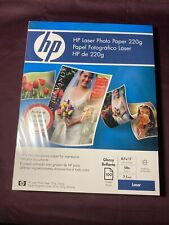 4 Lot HP Laser Glossy Photo Paper - 8.5 x 11 - 100 sheets - New Sealed Package picture