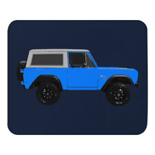 Vintage 1974 Blue Ford Bronco Mouse pad picture