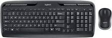 Logitech MK320 Wireless Desktop Keyboard and Mouse Combo 920-002836 - Black picture