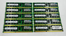 SERVER RAM -SAMSUNG *LOT OF 10* 16GB 2RX4 PC3L -12800R M393B2G70DB0-CK0Q2/TESTED picture