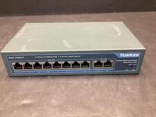 Yuanley 10-Port Ethernet Switch w/8-Port PoE 10/100Mbps PoE YS082G-P picture