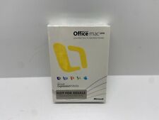 MICROSOFT OFFICE MAC 2008 with Expression Media - NEW/ SEALED, Rare NFR Version picture