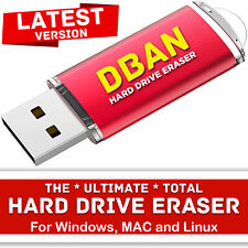 DBAN Hard Drive Eraser Bootable USB - Nuke, Remove, Destroy, and Disk Wiper NEW picture