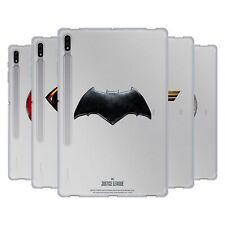 OFFICIAL JUSTICE LEAGUE MOVIE LOGOS SOFT GEL CASE FOR SAMSUNG TABLETS 1 picture