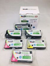 950XL Black/Color Ink Cartridges LD Recycled And Sealed Yellow Black Cyan Magent picture
