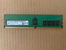 MICRON 16GB PC4-2666V 2RX8 DDR4 ECC MEMORY RAM MTA18ASF2G72PDZ-2G6E1QG G6-4(6) picture