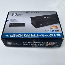 4x1 USB HDMI KVM Switch with 4Kx2K & PIP picture