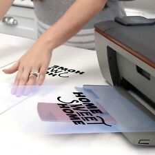 8.5x11，100 sheets,Silk Screen Printing Waterproof Inkjet Transparent Film Paper picture