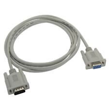6FT DB9 9 Pin RS232 Serial Null Modem Male to Female Extension Cable Adapter picture