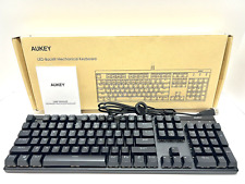 AUKEY Mechanical Keyboard LED Backlit Gaming Keyboard KM-G6 NIB picture