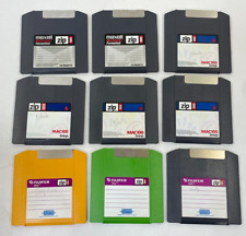 Lot of 9 - iOemga Zip I00 MAC Formatted ZIP100 100MB Disk USED Macintosh Apple picture