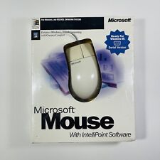 Vintage Microsoft Mouse 2.0 (Serial) with IntelliPoint - New/Unopened/Sealed picture